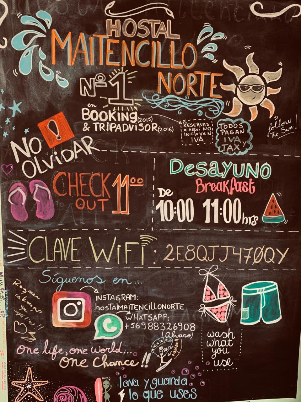 Hostal Maitencillo Norte Buitenkant foto