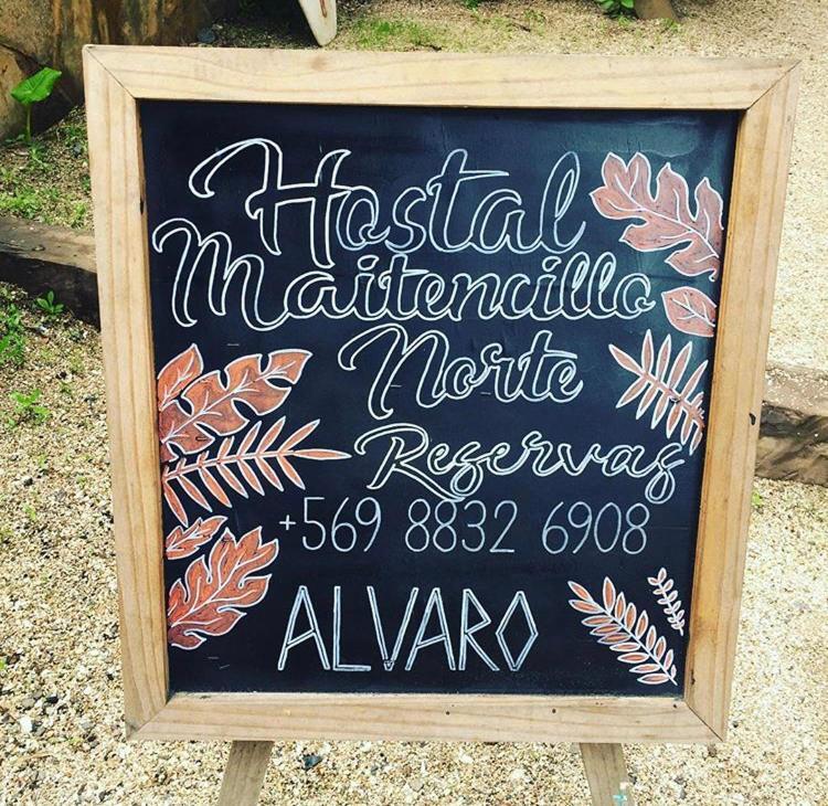 Hostal Maitencillo Norte Buitenkant foto